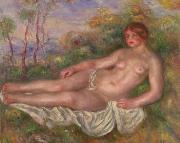 Pierre-Auguste Renoir, Renoir Reclining Woman Bather